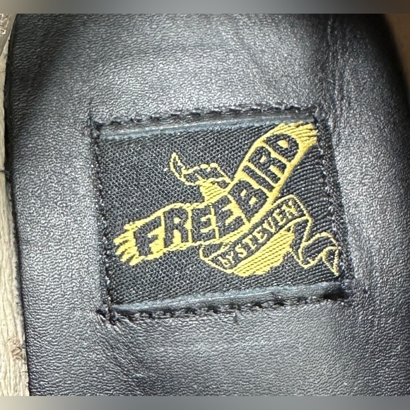 Freebird by Steven Mystic Leather Ankle Western Boots Smoke Gray Women’s Sz 11 - Picture 8 of 16